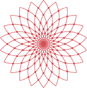 Geometric symbol representing interconnectedness of all life